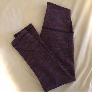 Lululemon Wunder Under Crop legging Sz 2